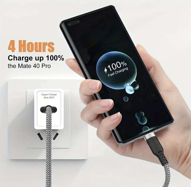 5meter Super-Quick Charge USB to Type-C Cable