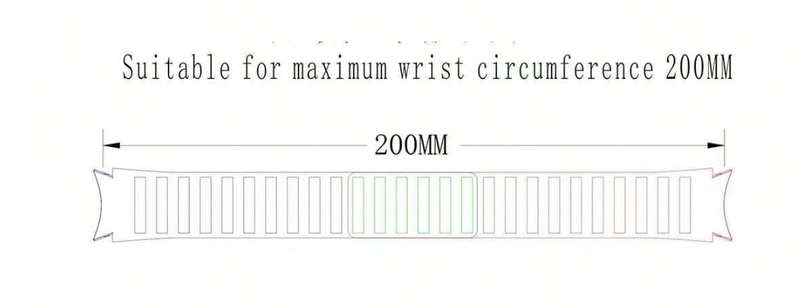Magnetic Silicone Strap Compatible with Samsung Watch 6 / 5 / 4 (BLACK)