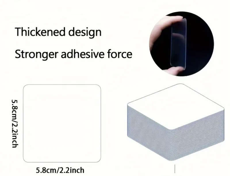 10pc Heavy Duty Double Sided Nano Adhesive Tape
