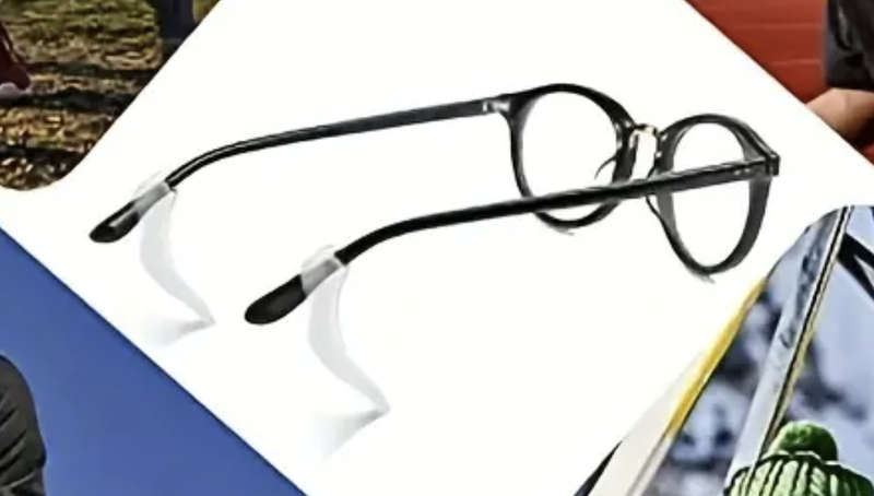 Silicone Anti-slip Ear Hook Clear