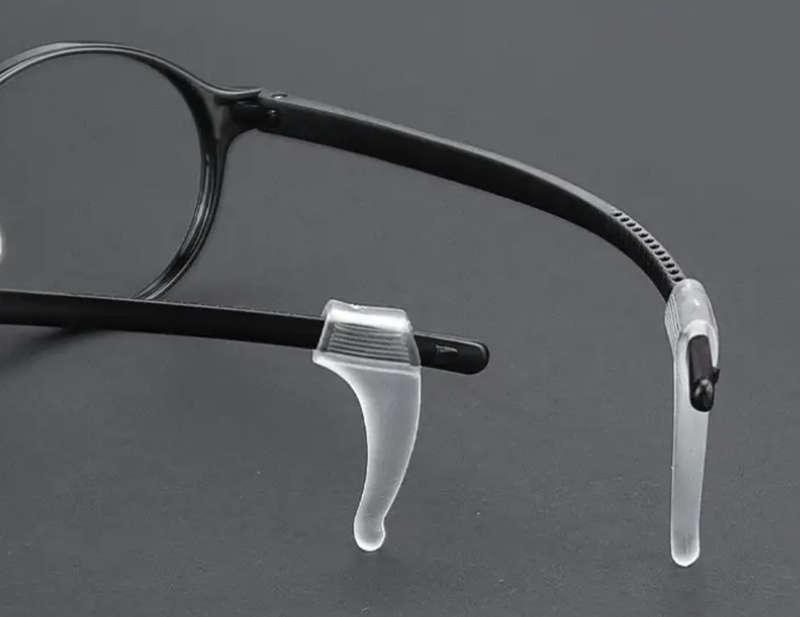 Silicone Anti-slip Ear Hook Clear