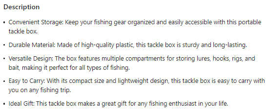 **FISHING** Durable Portable Fishing Tackle Box with Multiple Compartments for Lures, Hooks and Jigs