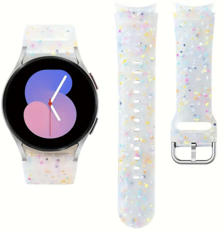 Watch Strap for Samsung Galaxy Watch 7 / 6 / 5 (Transparent)