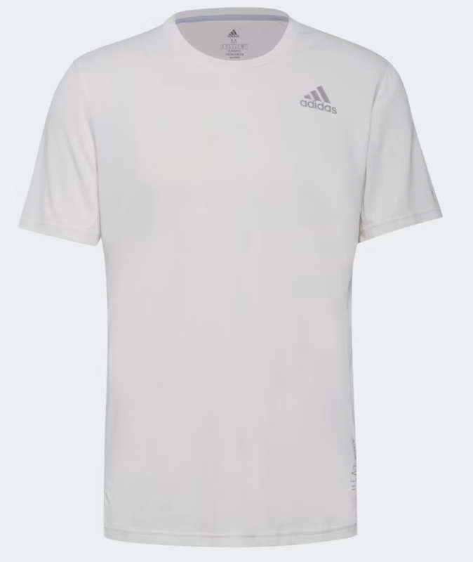 Adidas HEAT.RDY Running Tee (White) Size - XL