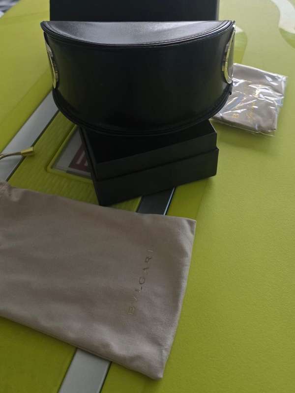 BVLGARI Special Edition Sunglasses Box, Case, Pouch and Cleaning Cloth - 100000000000% Authentic