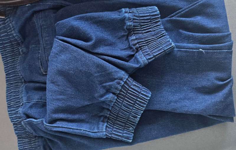 Navy & Navy Kids Tapered Jeans (Size - S)