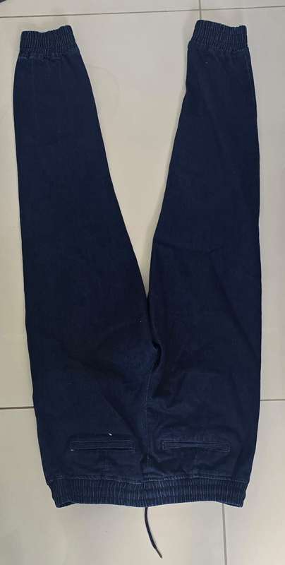 Navy & Navy Kids Tapered Jeans (Size - S)
