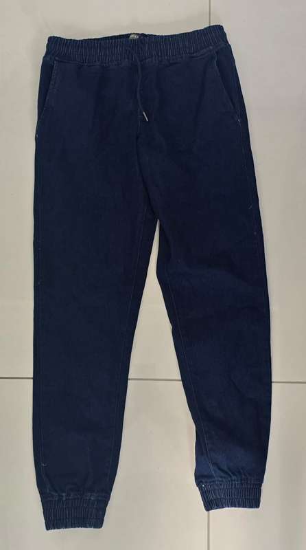 Navy & Navy Kids Tapered Jeans (Size - S)