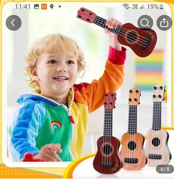 piano, guitar & harmonica toy set