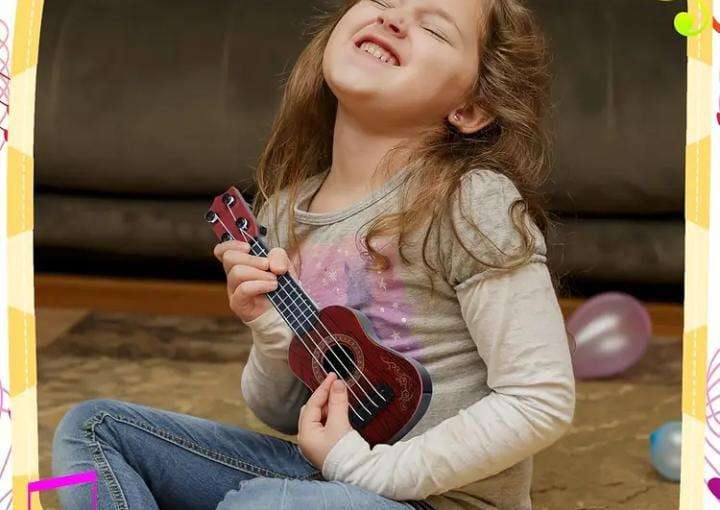 piano, guitar & harmonica toy set
