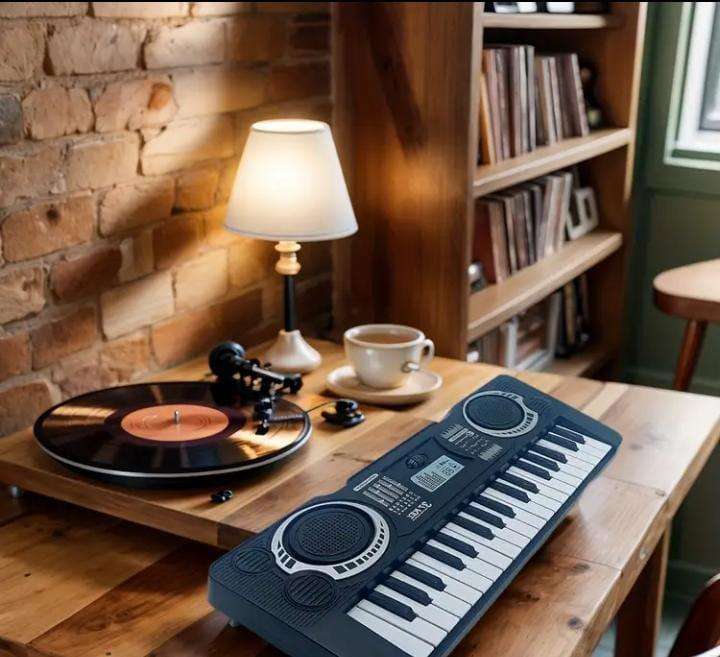 piano, guitar & harmonica toy set