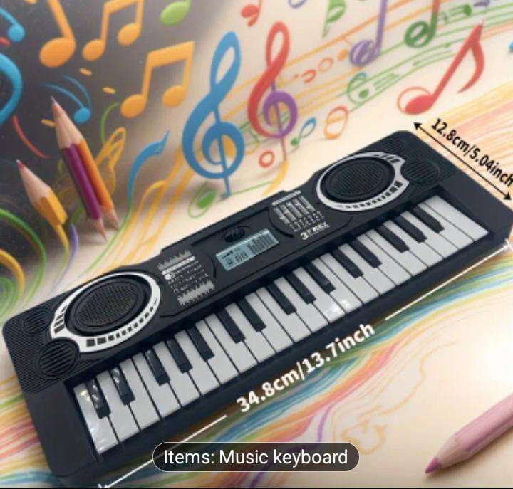 piano, guitar & harmonica toy set