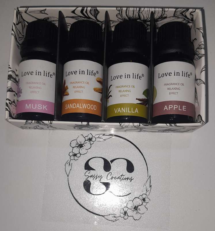 4 pack Essential Oils 10ml