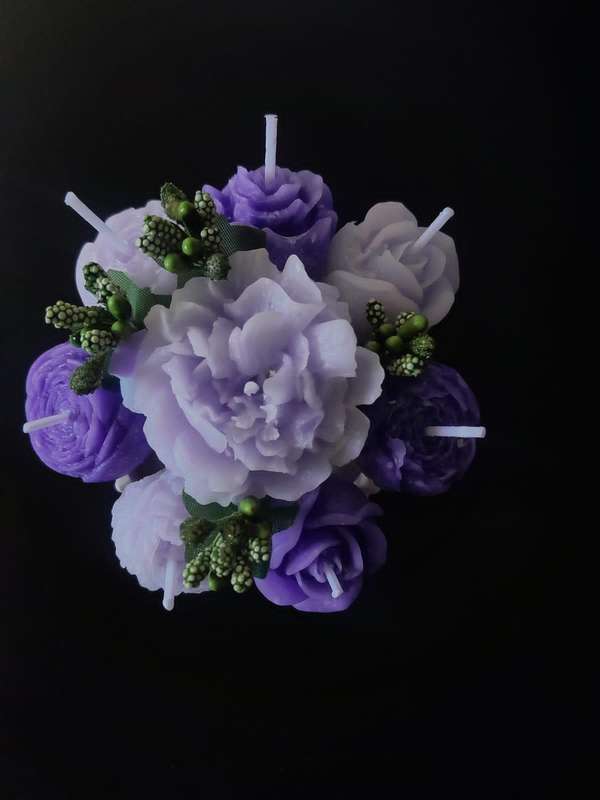 Gift Candle Bouquet Center Pieces