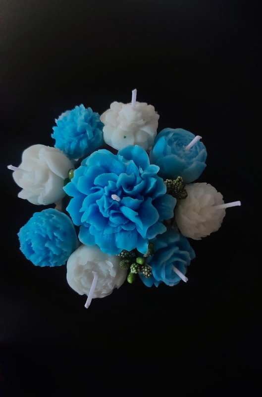 Candle Bouquet Gift Set