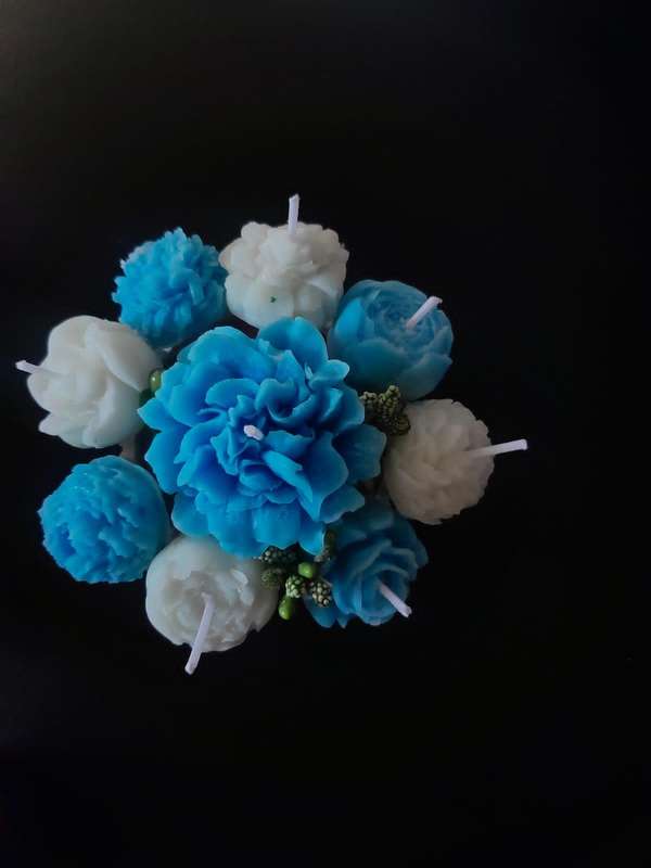 Gift Candle Bouquet Center Pieces