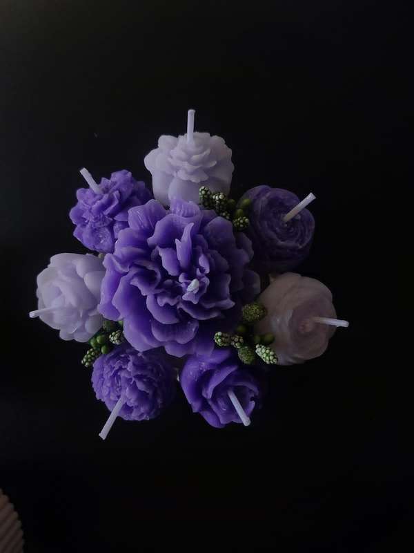 Gift Candle Bouquet Center Pieces