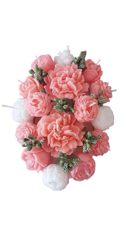Candle Bouquet Gift Set