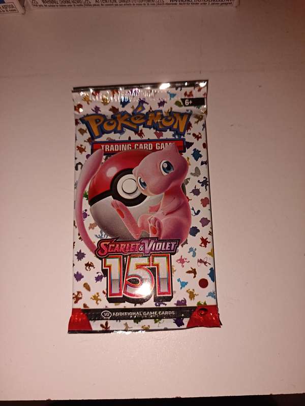 Pokemon 151 scarlet and violet booster pack