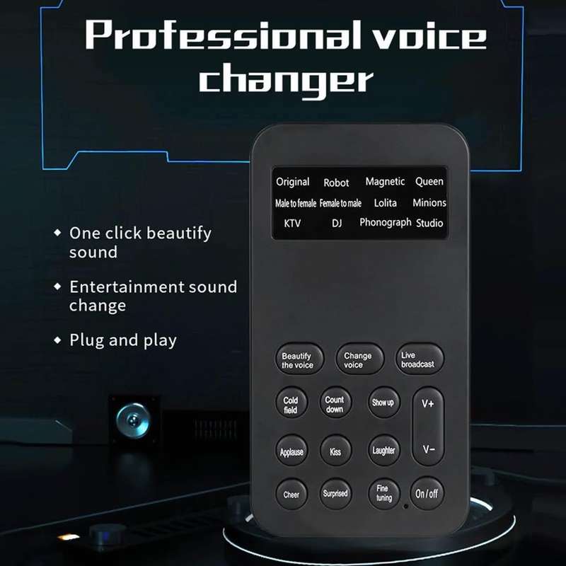 Handheld, Portable Voice Changer (local stock)