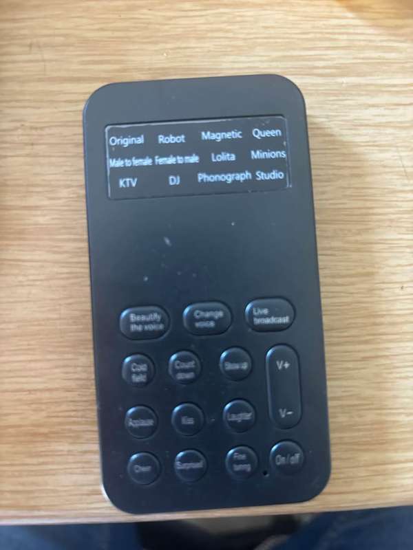 Handheld, Portable Voice Changer (local stock)