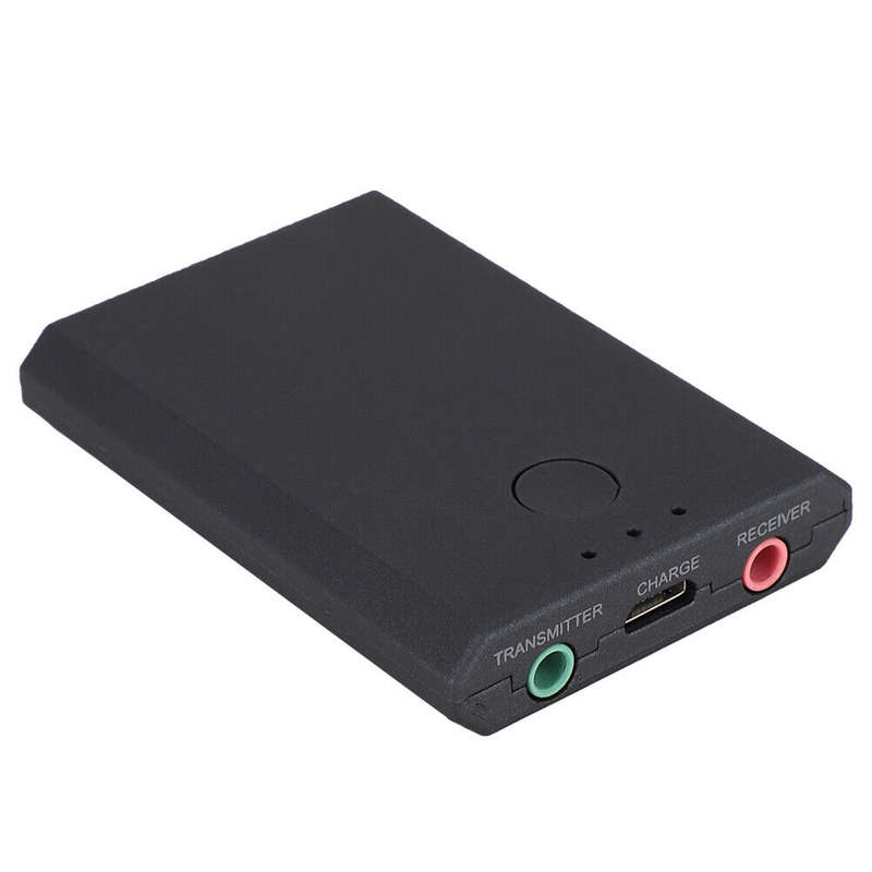 Rechargeable Bluetooth Audio Receiver and Transmitter (Enables Bluetooth connection on older speaker