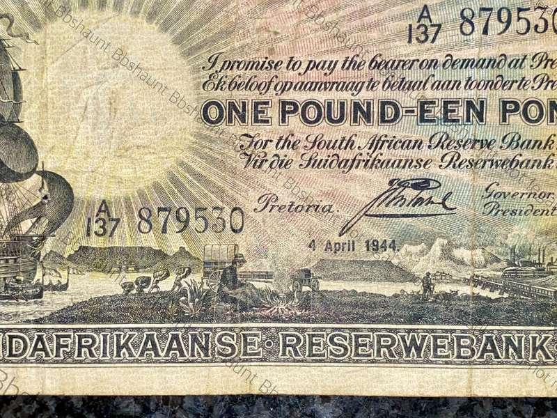 J Postmus. 1 pound 4th April 1944