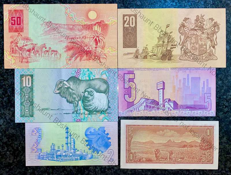 Complete set CL Stals R50 to R2AA - 1st issue 1990 (R1 TW De Jongh) good condition (1 bid takes all)