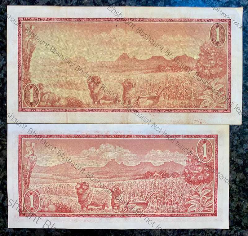 Tw De Jongh. R1 springbuck wtm & van Riebeeck wtm 1967/1975 (1 bid takes all)