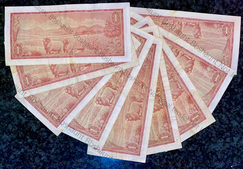 Tw De Jongh. R1 B series 1975 (1 bid takes all)