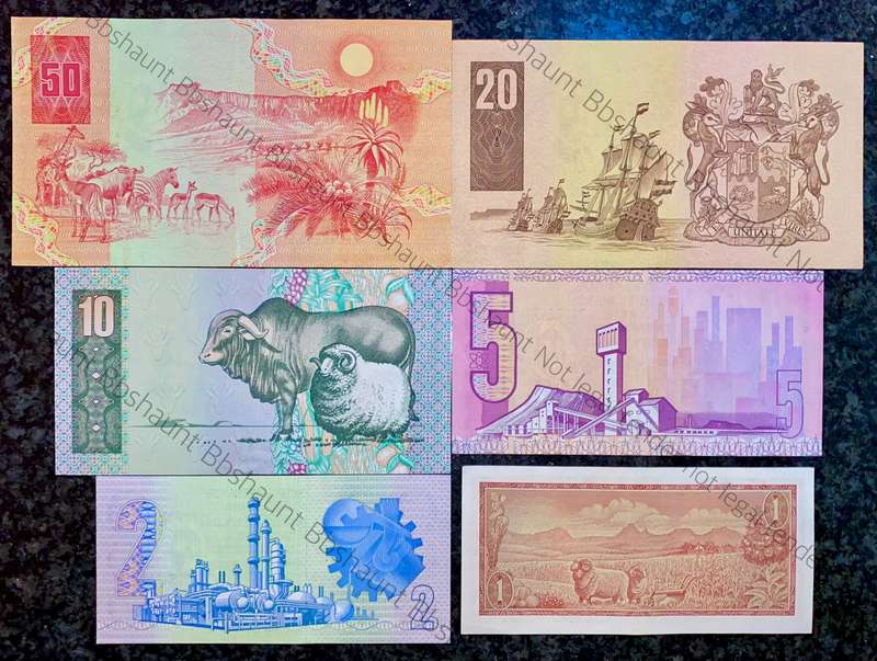 Complete set CL Stals R50 to R2AA - good condition 1st issue 1990 (R1 TW De Jongh)(1 bid takes all)