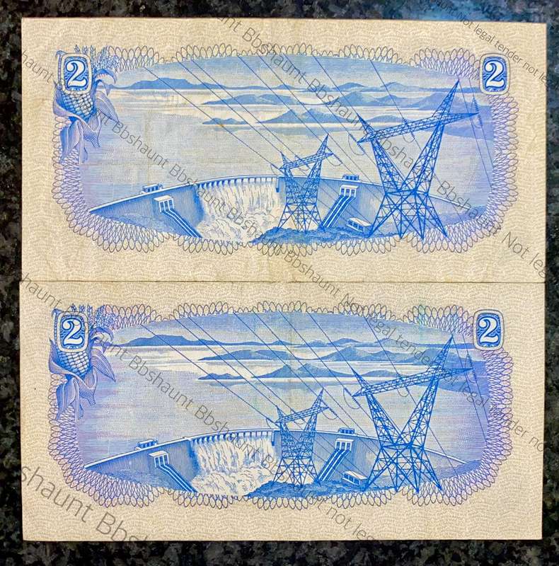 Tw De Jongh. R2 Springbuck wtm & van Riebeeck wtm 1974/75 (1 bid takes all)