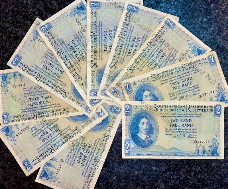 G RISSIK R2 -- 1962 -- 1 ST ISSUE (BID PER NOTE)