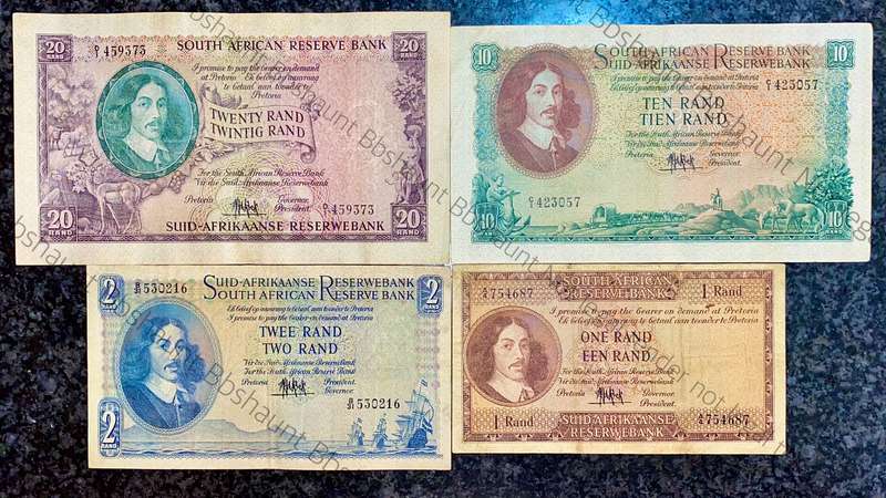COMPLETE SET OF MH DE KOCK & DECIMALS R20 - D1 TO R1 - A4 --  4TH ISSUE 1961(1 BID TAKES ALL)