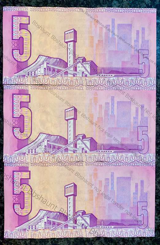 GPC DE KOCK R5 IN SEQUENCE BG9800415-413 E/A 3RD ISSUE 1990 (1 BID TAKES ALL)