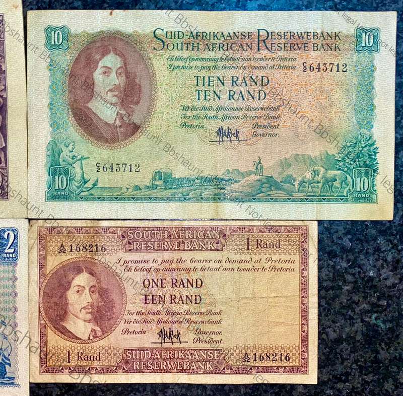 COMPLETE SET OF MH DE KOCK & DECIMALS R20 - D1 TO R1 - A32 -- 4TH ISSUE 1961(1 BID TAKES ALL)
