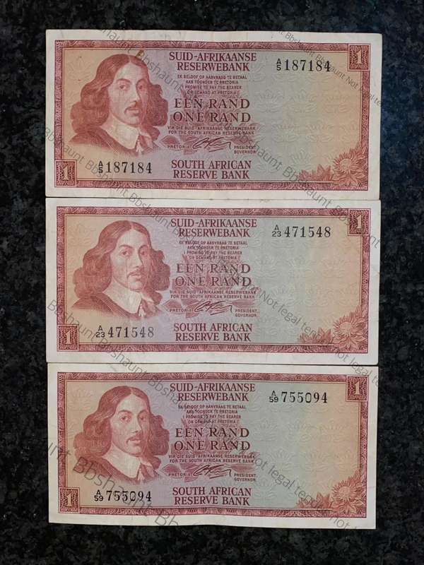 G Rissik. R1 -- A5-A23-A59 -- 2nd issue 1966(1 bid takes all)