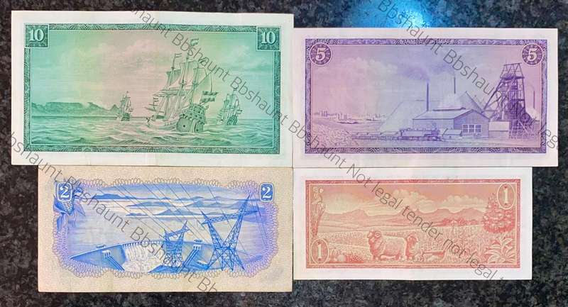 Complete Set Tw De Jongh R10 to R1 - good condition 1967-1975(1 bid takes all)