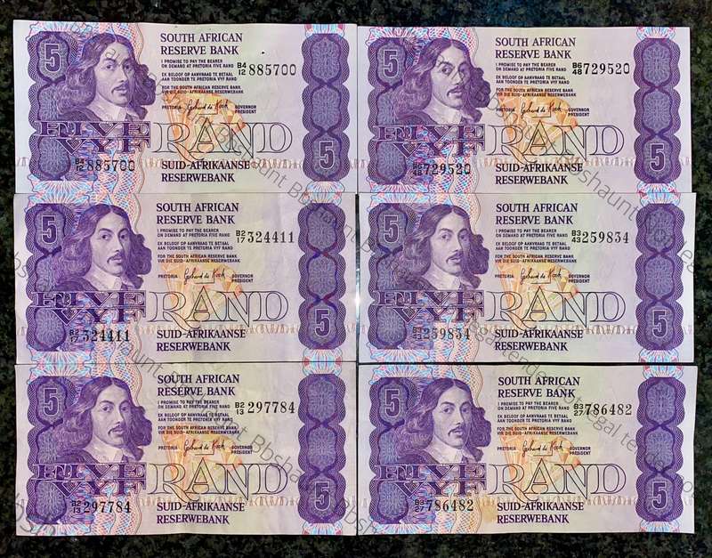 GPC De Kock. R5 -- 1980s (1 bid takes all)