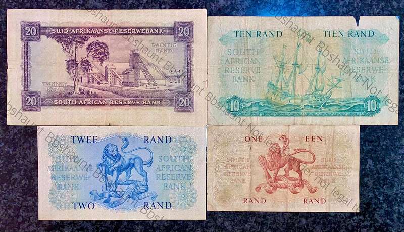 Complete Set Mh De Kock R20 to R1 -- 4th issue 1961 (1 bid takes all)