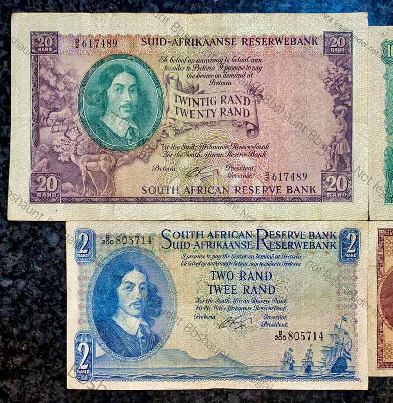 complete set G Rissik R20 to R1 - 1st issue 1962(1 bid takes all)