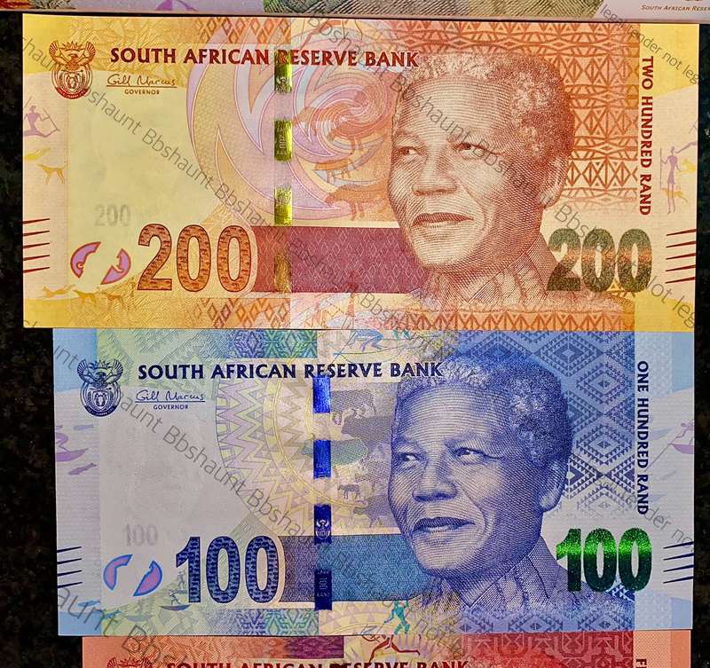 SOUTH AFRICA NELSON MANDELA 46664 MATCHING NO G.MARCUS AP0466640 VERY SCARCE IN SA RESERVE FOLDER