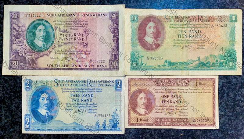 complete set G Rissik R20 to R1 - 1st issue 1962(1 bid takes all)
