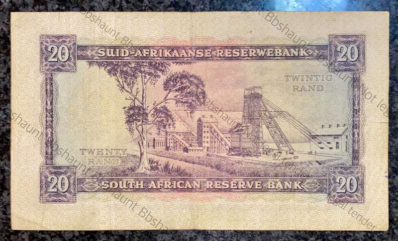 G Rissik. R20 - 1st issue 1962 big note