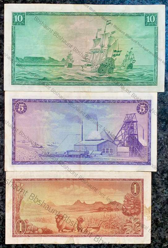 Complete set G Rissik R10 to R1 - 2nd issue 1966 (1 bid takes all)