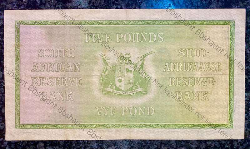 J Postmus. 5 pound 7th September 1942 - B20 /704448