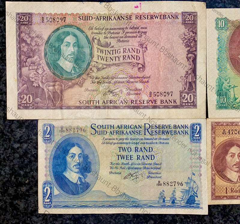 complete set G Rissik R20 to R1 - 1st issue 1962(1 bid takes all)