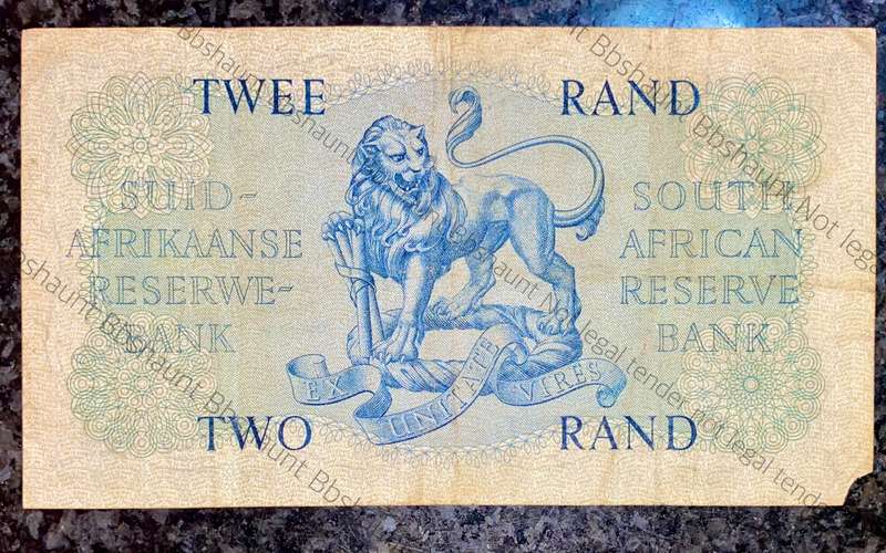 Replacement Note G Rissik R2 --Y2-- first issue 1962