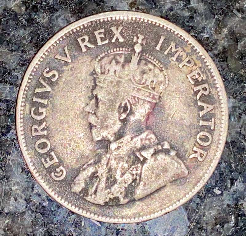 SA Union 1929 silver 2 1/2 shillings