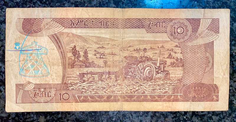 Ethiopia 10 birr 2000